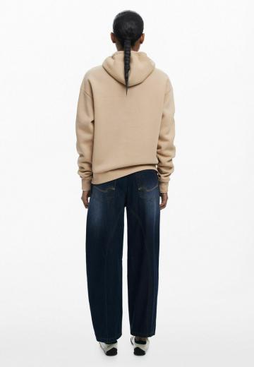 Пуловер с капюшоном