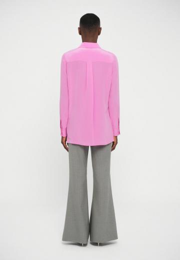 Атласная блузка