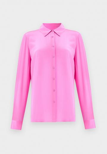 Атласная блузка