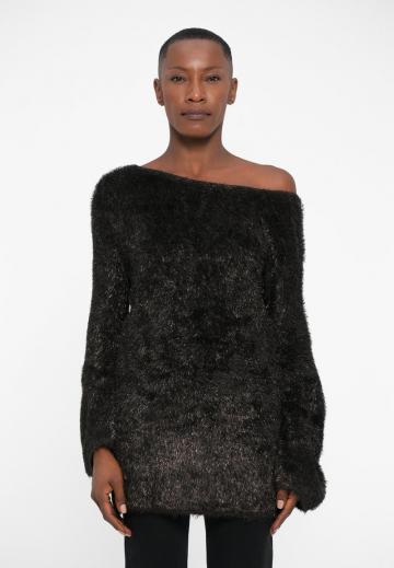 Длинный пуловер