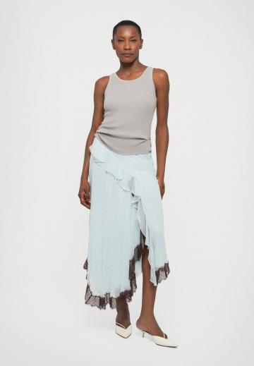 Юбка с воланами