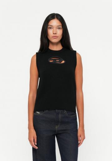 Пуловер без рукавов