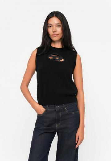 Пуловер без рукавов