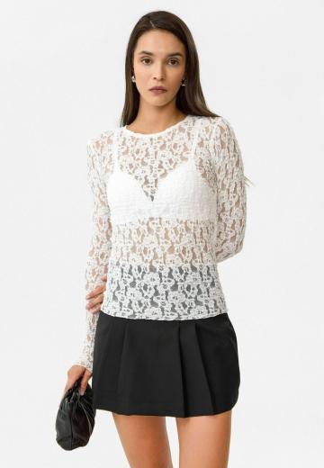 Кружевная блузка