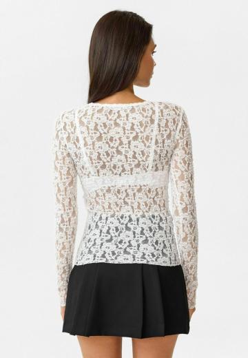 Кружевная блузка