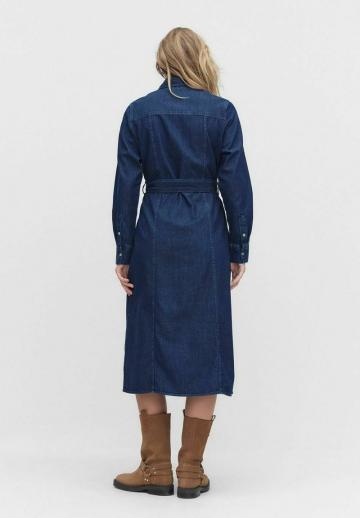 Джинсовое платье