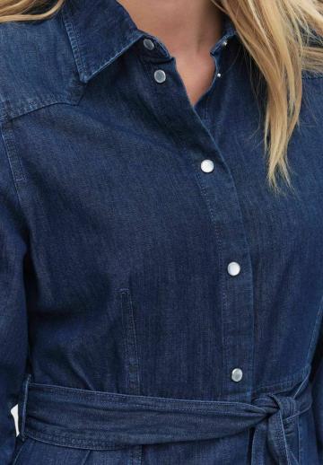 Джинсовое платье