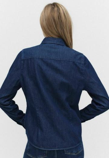 Джинсовая блузка