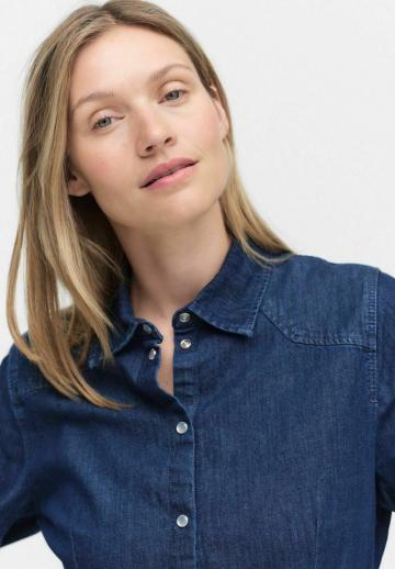 Джинсовая блузка