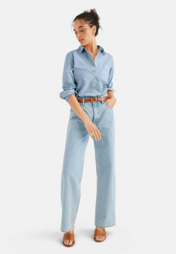 Джинсовая блузка