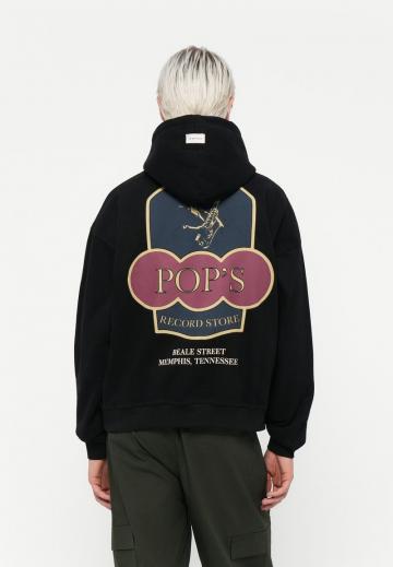 Пуловер с капюшоном