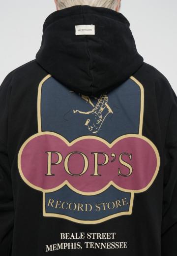 Пуловер с капюшоном