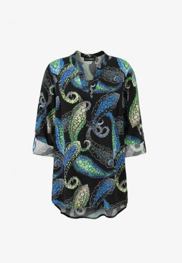 Длинная блузка