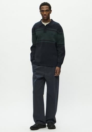 Поло с длинным рукавом