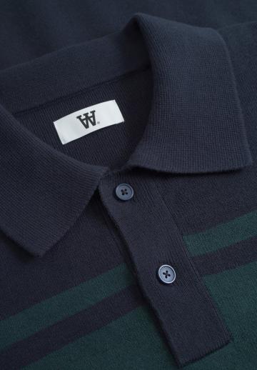 Поло с длинным рукавом