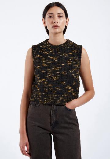 Пуловер без рукавов