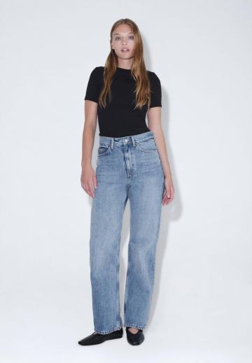 Прямые джинсы