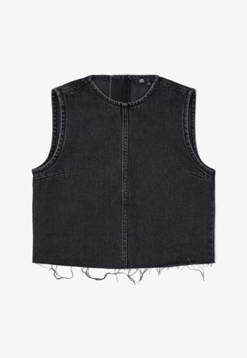 Джинсовая жилетка