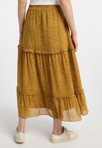 Юбка с воланами