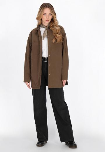 Куртка с накладнымит карманами
