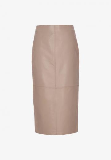 Кожаная юбка