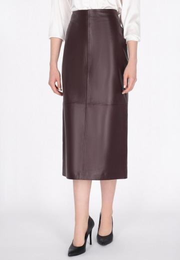 Кожаная юбка