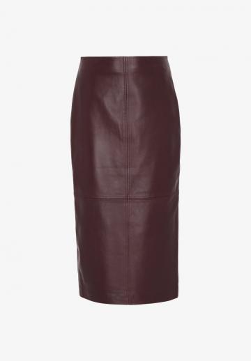 Кожаная юбка
