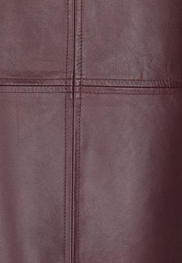 Кожаная юбка