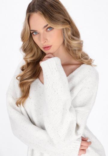 Длинный пуловер