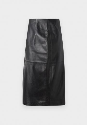 Кожаная юбка