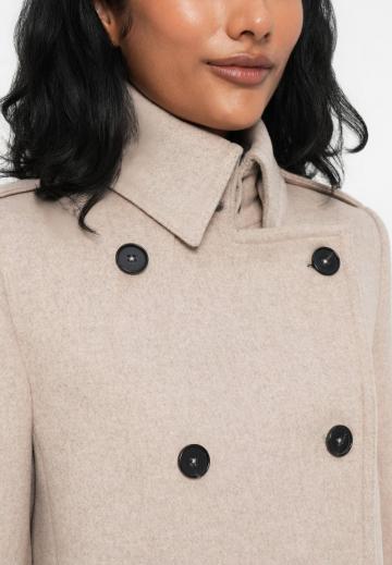 Шерстяное пальто