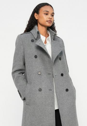 Шерстяное пальто