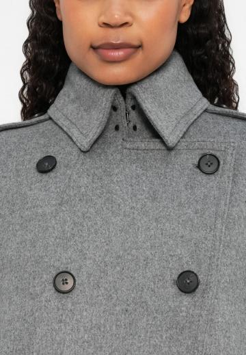 Шерстяное пальто