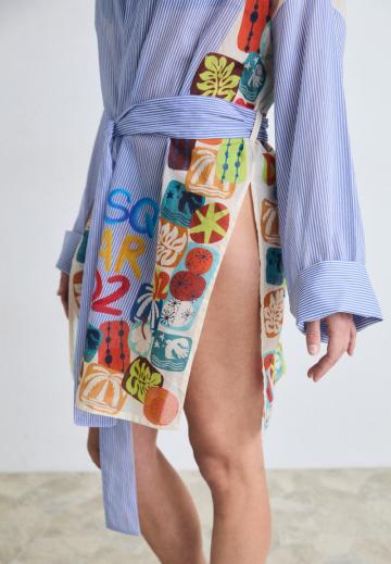 Пляжное платье