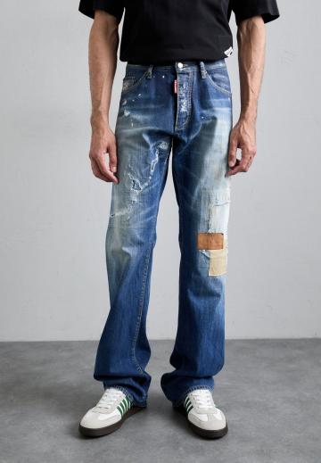 Прямые джинсы