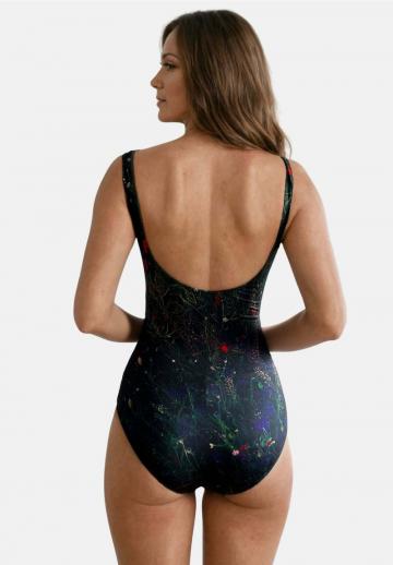 Слитный купальник