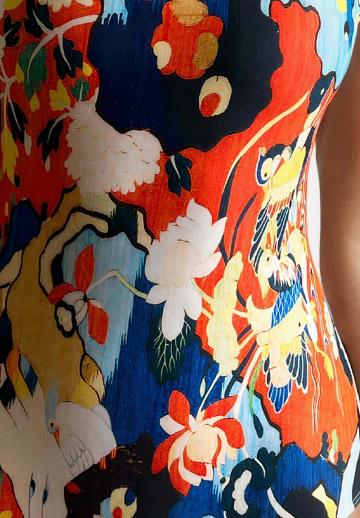 Слитный купальник