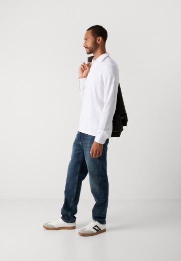 Поло с длинным рукавом