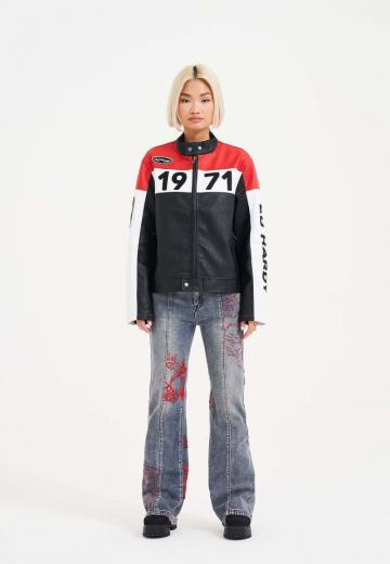 Клешеные джинсы