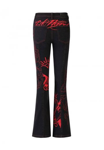 Клешеные джинсы