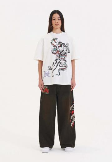 Клешеные джинсы