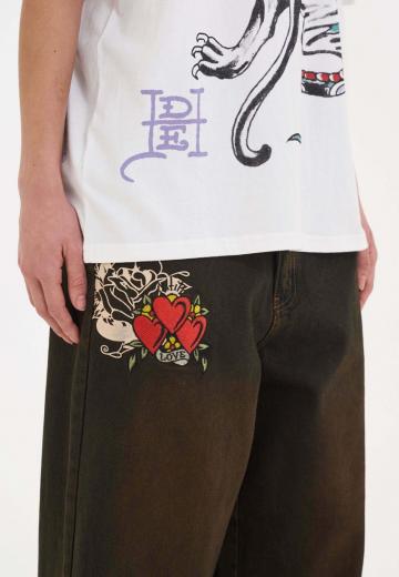 Клешеные джинсы