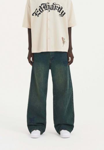 Прямые джинсы