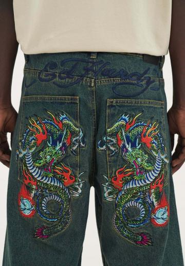 Прямые джинсы