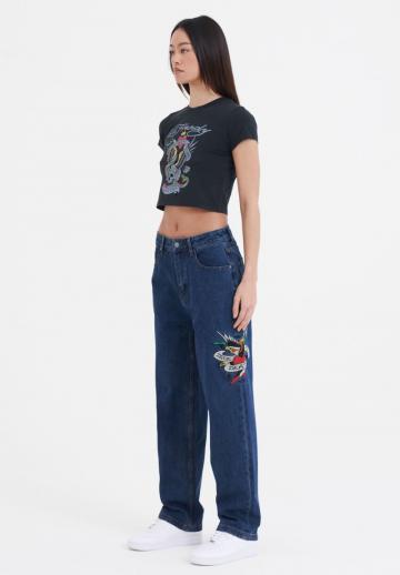 Свободные джинсы