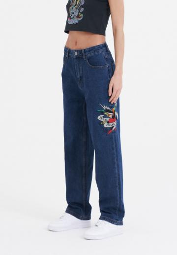 Свободные джинсы