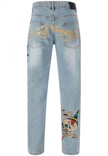 Прямые джинсы