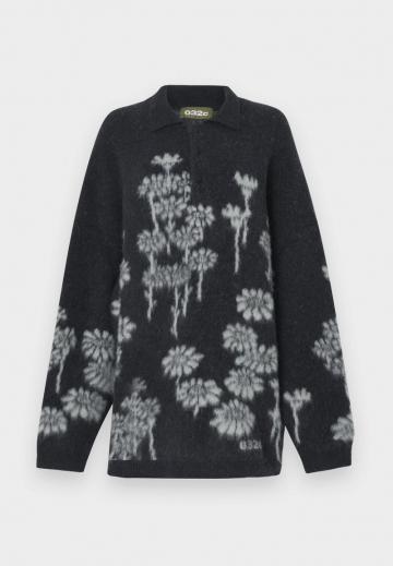 Длинный пуловер