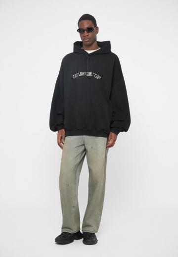 Пуловер с капюшоном