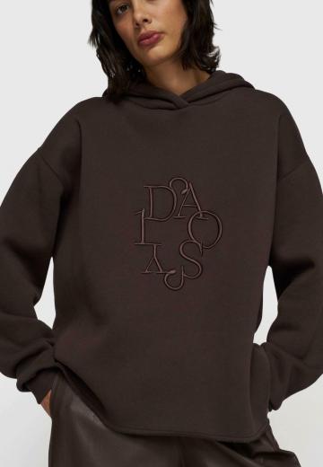 Пуловер с капюшоном